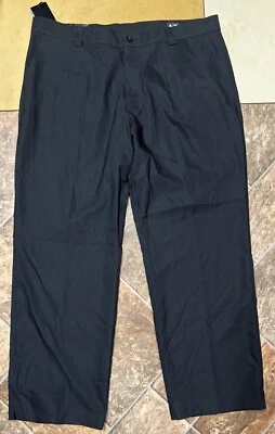 Calça esportiva Adidas Climalite masculina tamanho 40 preta ao ar livre perna reta nova com etiquetas - Imagem 1 de 4