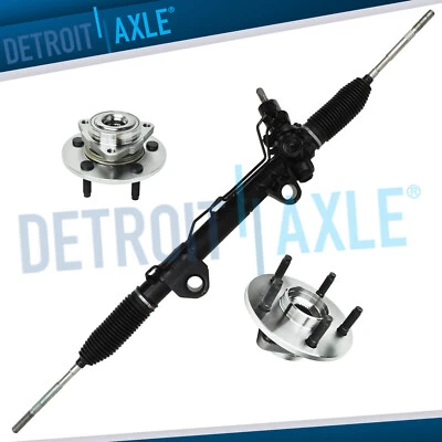 Cojinete y buje de rueda delantera de piñón y cremallera 4x4 para Dodge Ram 1500 2002-2005 Foto 1 de 4