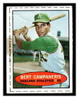 1971  Bazooka   Baseball #NNO Bert Campaneris      LB15-03
