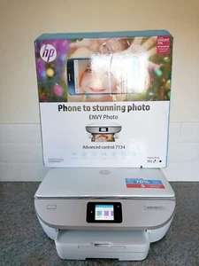 HP ENVY 7134 All-In-One Inkjet Printer - Picture 1 of 12