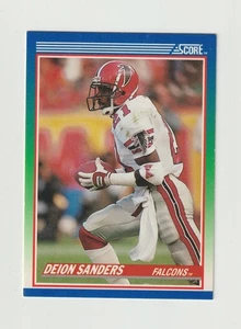 Deion Sanders Atlanta Falcons 1990 Score Football Card #95 - Picture 1 of 3