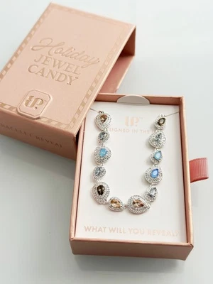 Caramelo Bomb Party Jewel RARO UNICORNIO ~ Brillar es un estilo de vida ~ Castaño Escarcha ~ Plateado Foto 1 de 4