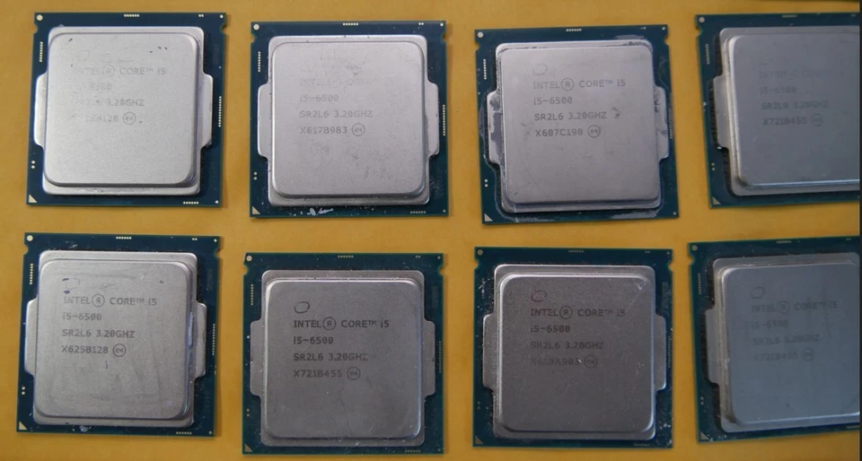 Lot of 10 INTEL CPU I5-6500 SR2L6  LGA 1151 -TESTED - Image 1 of 2