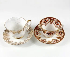 Lot of 2 Vintage Royal Albert Cup & Saucer Sets, One 1920's & One 1960's - Bild 1 von 6