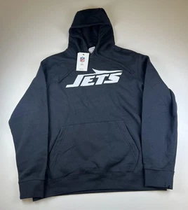 New York Jets Hoodie Sweatshirt Herren Large schwarz NFL Football Nike Aaron Rodgers - Bild 1 von 6