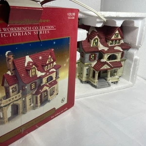 Banco de trabajo vintage de Papá Noel colección serie Towne Clairborne Estate 2000 - Imagen 1 de 11