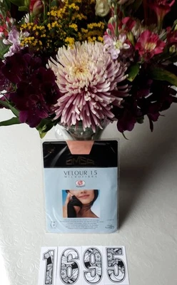 Meia-calça OMSA de veludo rosa (rosa) 15 denier tamanho grande cor pop AW25 BNIP - Imagem 1 de 3