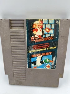 Jeu cartouche Nintendo NES "Super Mario Bros/Duck Hunt" testé fonctionnel OEM - Photo 1/4