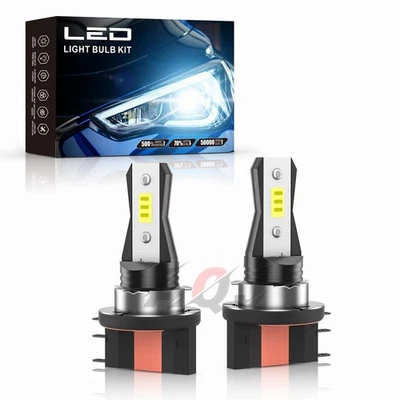 FOR Mercedes-Benz CLA250 2014 2015 2016 2019 LED Headlight Kit High Beam Bulb 2x Foto 1 de 4