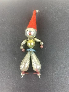 Christopher Radko Wiggle Man Glass Christmas Ornament great condition - Picture 1 of 6