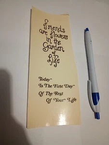 Vintage Water Transfer Ceramic Decals Friendship Garden - Picture 1 of 1