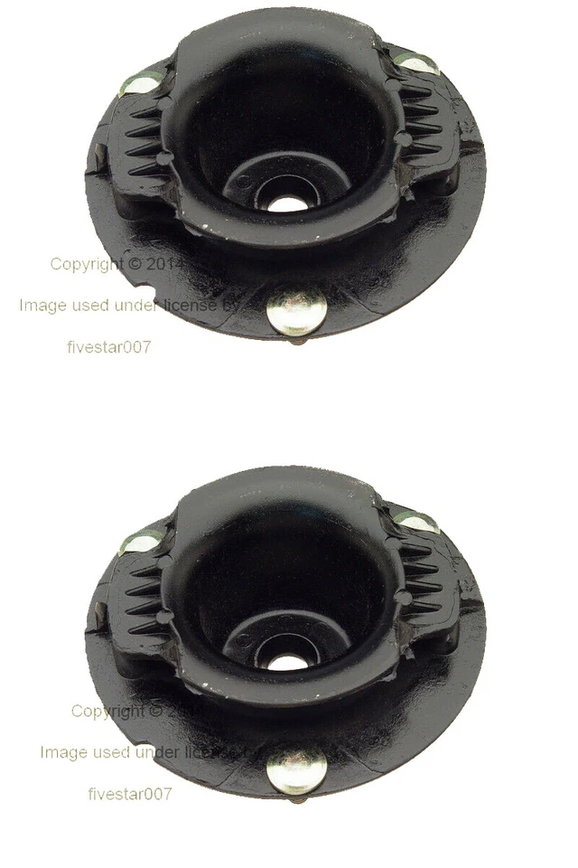 Juego de 2 soportes de puntal delantero izquierdo + derecho juego de montaje de bujes de amortiguador par para Mercedes Foto 1 de 1