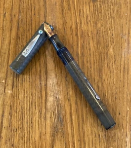 Vtg Waterman Fountain Pen w Orig Waterman 14K Flex Nib "56" Unrestored 5 1/2" - Picture 1 of 22