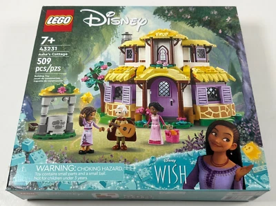 Lego 43231 Disney Asha's Cottage Building Toy Set 509 pcs - FACTORY SEALED NEW - Image 1 of 4