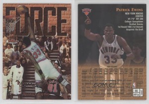 1997-98 Topps Finest Common - Bronze Refractor Patrick Ewing #56 HOF