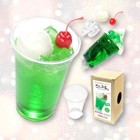 Food Sample kit Replica Samplen melon Float Made By Yourself DIY From Japan