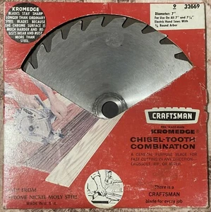 Combinación de dientes cincel vintage Sears Craftsman Kromedge 9-32669 - Imagen 1 de 2