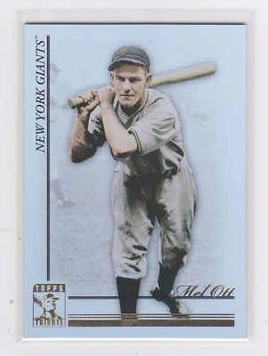 2010 Topps Tribute - Mel Ott - #10 - Image 1 of 2