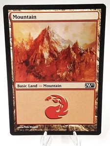 MTG - M11 - Mountain - #244 - Lightly Played - Picture 1 of 5