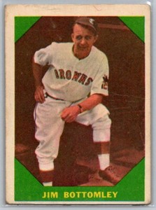 1960 FLEER BASEBALL GREATS 45 JIM BOTTOMLEY b