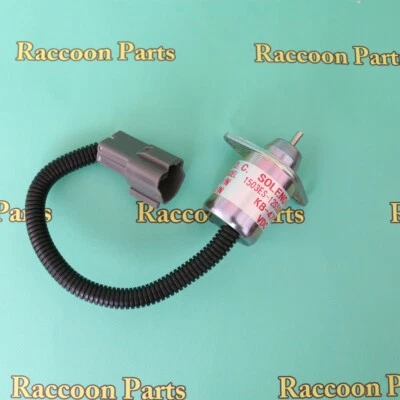 Solenoide de apagado de combustible para excavadora Hitachi Zaxis ZX17 30 33 35 38 48 50 52 60 65 Foto 1 de 3