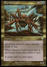 4x Riptide Crab MTG Invasion NM Magic Regular