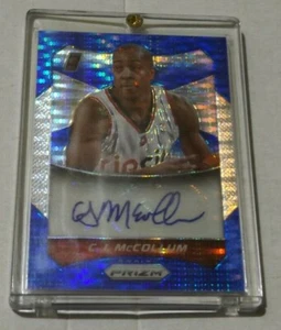 2014-15 C.J. McCollum Blue Prizm Prizm Autograph /249 Portland Trail Blazers - Picture 1 of 7
