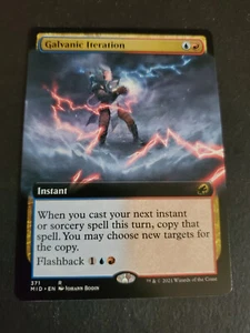 Galvanic Iteration (371) Extended Art Innistrad: Midnight Hunt MID MTG NM - Picture 1 of 2