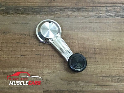 1968 Chevrolet Chevy II / Nova Window Handle Crank BLACK Knob - Image 1 of 2