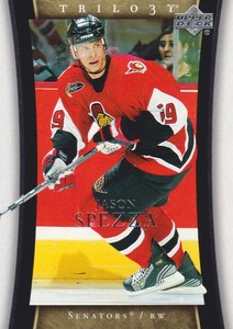 2005-06 Upper Deck Trilogy Hockey #62 Jason Spezza