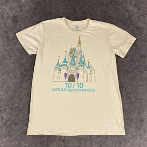 Camicia Disney donna media beige parchi castello manica corta - Foto 1 di 14
