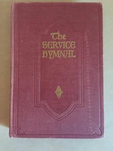 Lecturas de índice de himnos vintage 1951 de The Service Hymnal Hope Publishing Company - Imagen 1 de 5