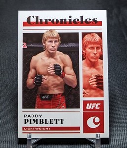 Paddy Pimblett Base Set 2023 Panini Chronicles UFC Card #54
