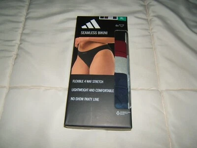 Lote de 4 bikinis Adidas para mujer sin costuras flexibles elásticos de 4 vías talla 8/XL NUEVOS CON ETIQUETAS Foto 1 de 3