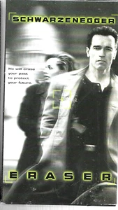 Arnold Schwarzenegger Eraser 1996 VHS Tape - Imagen 1 de 8