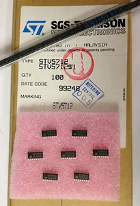 3 pieces STV5712 | ADVANCED FM AUDIO PLAY-BACK AND RECORD AMPLIFIER | 5V | SO-16 - Picture 1 of 7