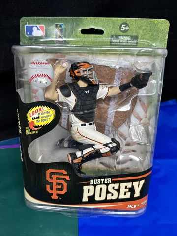 BUSTER POSEY McFarlane MLB 31 San Francisco Giants White Jersey Uniform 2013 Cover