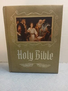 Holy Bible Large 1971 Red Letter Master Reference Edition Heirloom Family Bible - Picture 1 of 8