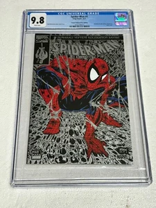 SPIDER MAN 1 TODD McFARLANE CGC 9.8 NM/M MARVEL TURKEY TURKISH SILVER EDITION - Picture 1 of 2