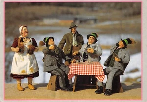 B4915) CARTOLINA AUSTRIA VILLACH MOSTRA BAMBOLE ELLI RIEHL VIAGGIATA - Picture 1 of 2