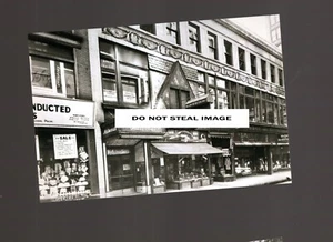 Manhattan Fotodruck 76 Nassau Street Richtung John Street 1. April 1928 - Bild 1 von 1