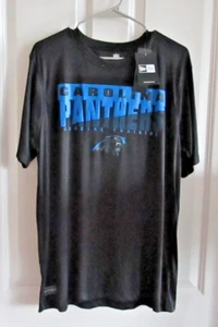 Carolina Panthers Herren NFL Team Bekleidung T-Shirt Größe Large schwarz neu mit Etikett - Bild 1 von 8
