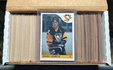 1985-86 OPC O-Pee-Chee Complete Set (1 - 264) - LOOK SCAN - Mario Lemieux RC
