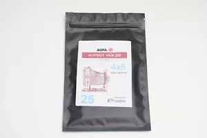 4x5 Agfa Aviphot Pan 200 film 25 sheets , Black and White, Infrared FIlm - Picture 1 of 8