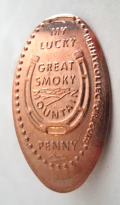 GREAT SMOKY MOUNTAINS - My Lucky Penny -- elongated zinc penny - Picture 1 of 1