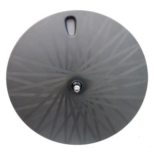 700C Road Racing Bike Carbon Fiber Disc Wheelset Tubular Clincher Center Lock - Picture 1 of 23