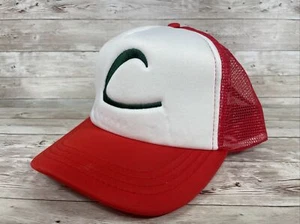 Ash Ketchum Adult Baseball Cap Original Hat Pokemon Trainer Cosplay Costume Go L - Picture 1 of 4