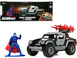 Modelo de figura Jada 1:32 Hollywood Rides GI Joe Stinger con Cobra Commander 33085 - Imagen 1 de 1