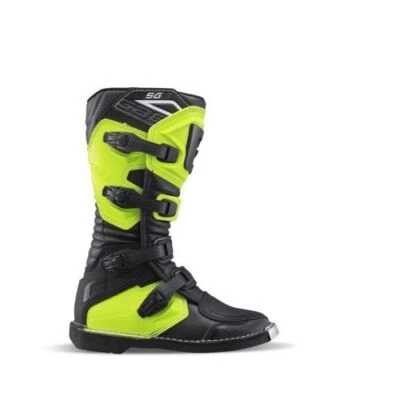 Botas de Carreras Gaerne 2199-009-3 SGJ - Amarillo Fluorescente, Talla Juvenil 3 Foto 1 de 3