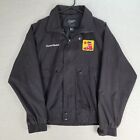 Men's Large Turning Point Black Midweight Jacket Personalized 'Canada Whistler'